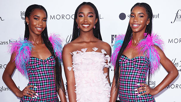 Diddy’s Twins Jessie & D’Lila Dresses At Daily Front Row Awards – Photos – Hollywood Life